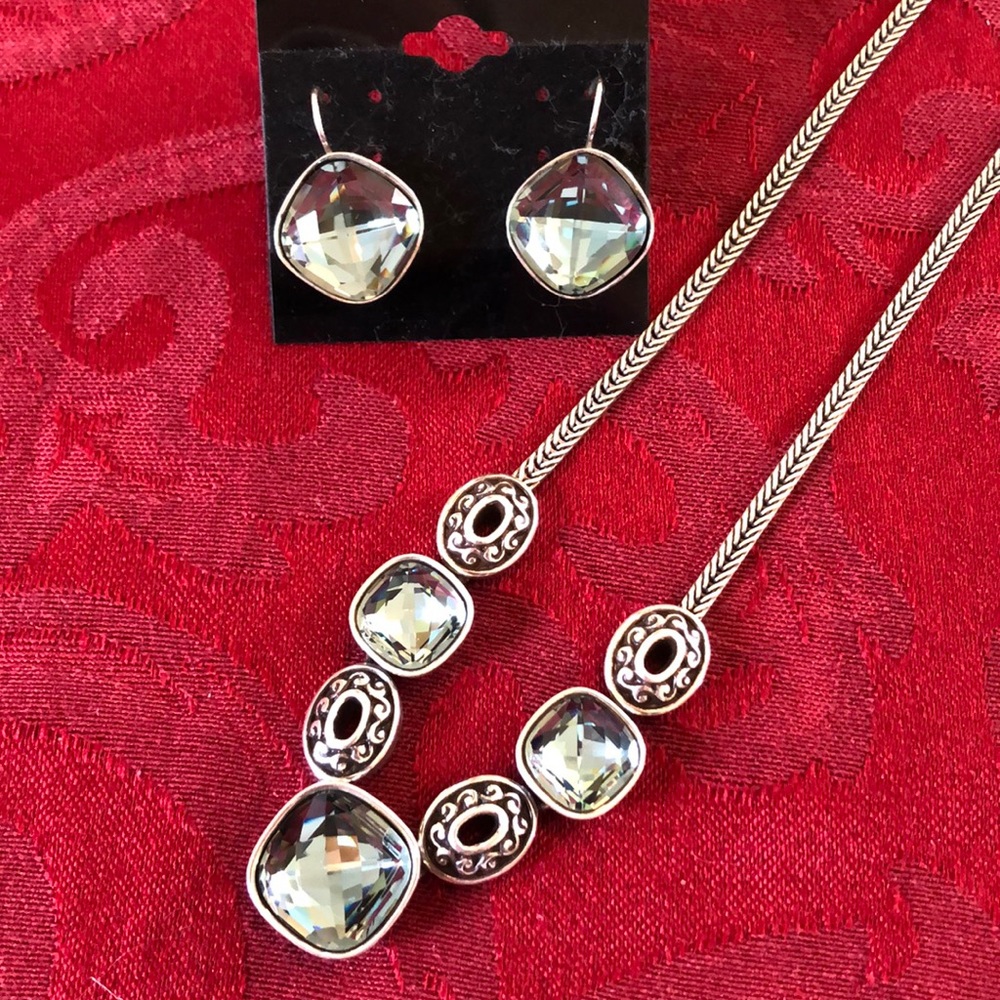 Brighton Venus Rising Necklace and Earring set